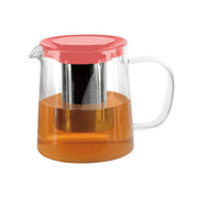 TETERA CON FILTRO BOROSICALATO 850 ML TAPA SALMON LA CREAM KW