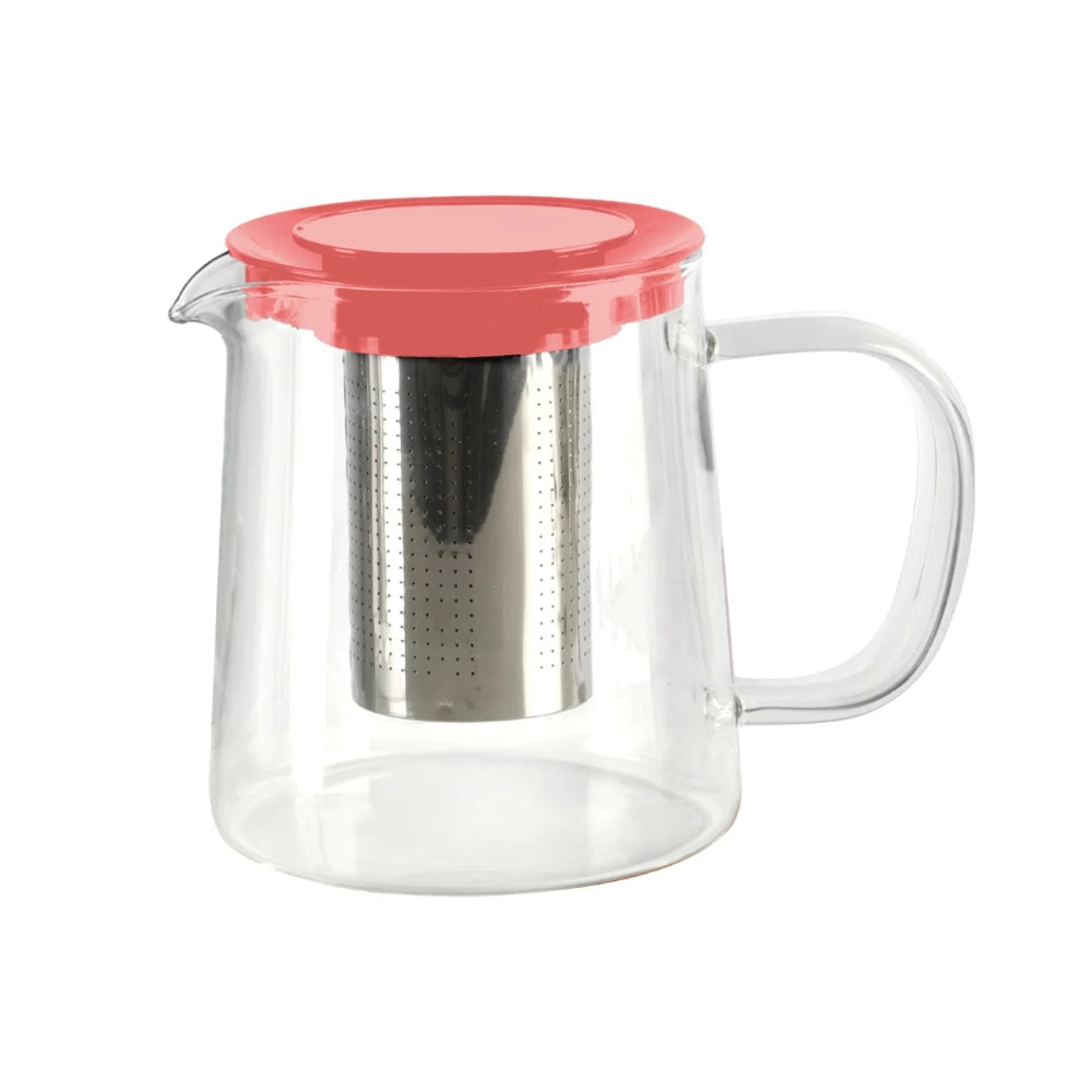 TETERA CON FILTRO BOROSICALATO 850 ML TAPA SALMON LA CREAM KW
