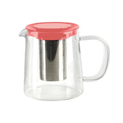 TETERA CON FILTRO BOROSICALATO 850 ML TAPA SALMON LA CREAM KW