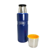 TERMO LIQUIDO ACERO INOX 470 ML KING MATT NAVY THERMOS