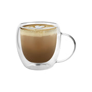 SET 2 TAZAS CAPUCCINO DOBLE PARED 180 ML BORO LA CREAM KW