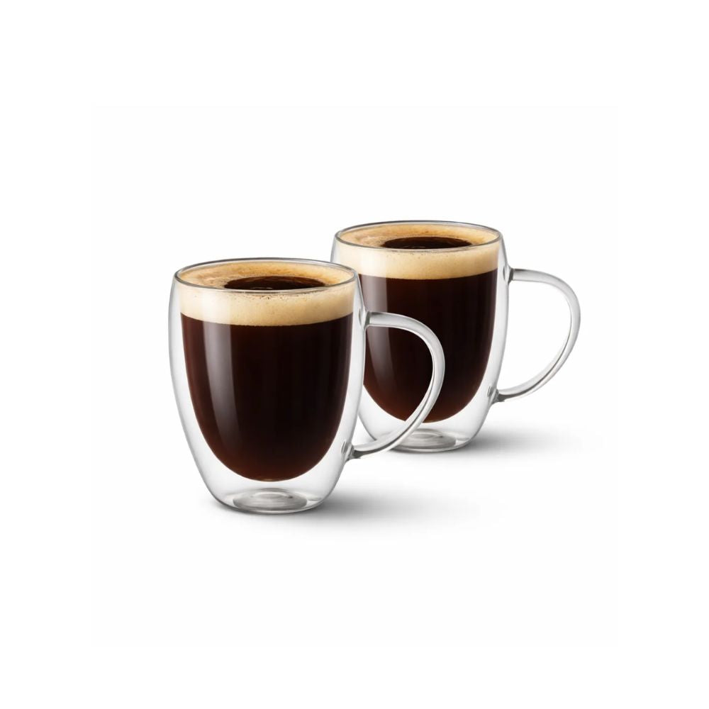SET 2 TAZAS AMERICANO DOBLE PARED 250 ML BORO LA CREAM KW