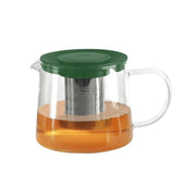 TETERA CON FILTRO BOROSICALATO 1 LT TAPA VERDE LA CREAM KW