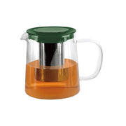 TETERA CON FILTRO BOROSICALATO 850 ML TAPA VERDE LA CREAM KW