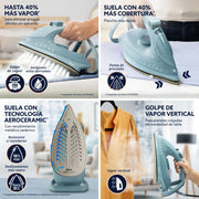 PLANCHA A VAPOR AEROGLIDE PLUS OSTER