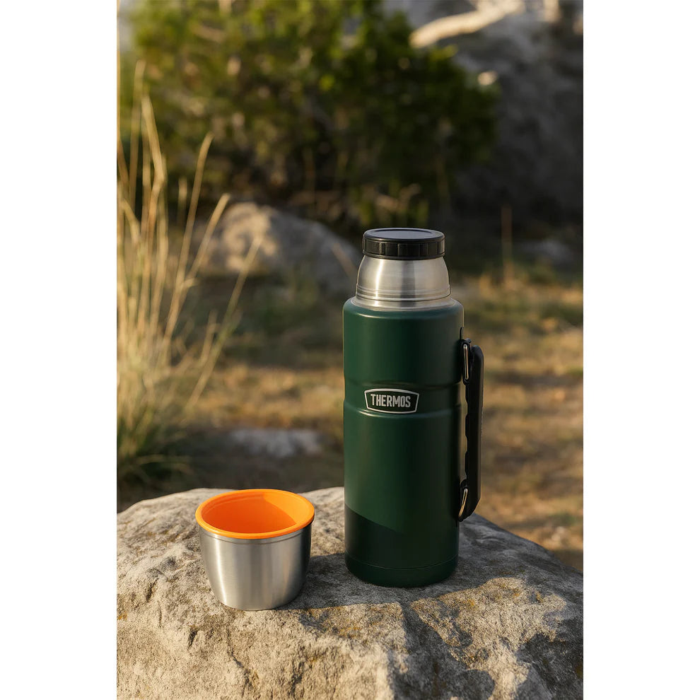 TERMO LIQUIDO 2 LT ACERO INOX MATT GREEN THERMOS