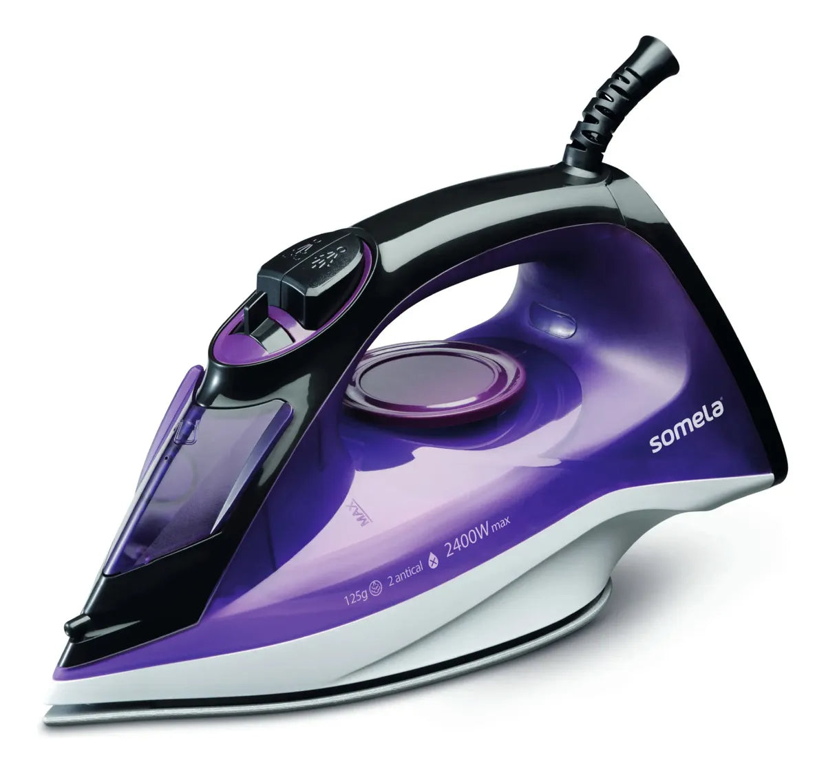 PLANCHA A VAPOR VIOLETA 2400 W
