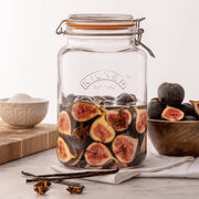 FRASCO CUADRADO CIERRE CLIP 3 LT KILNER