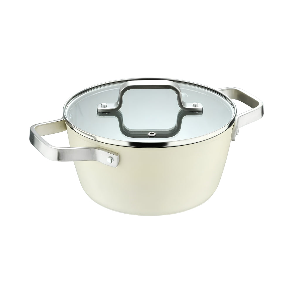 OLLA C/TAPA ALUMINIO FORJADO RETRO 20 CM BERGNER