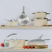OLLA C/TAPA ALUMINIO FORJADO RETRO 24 CM BERGNER