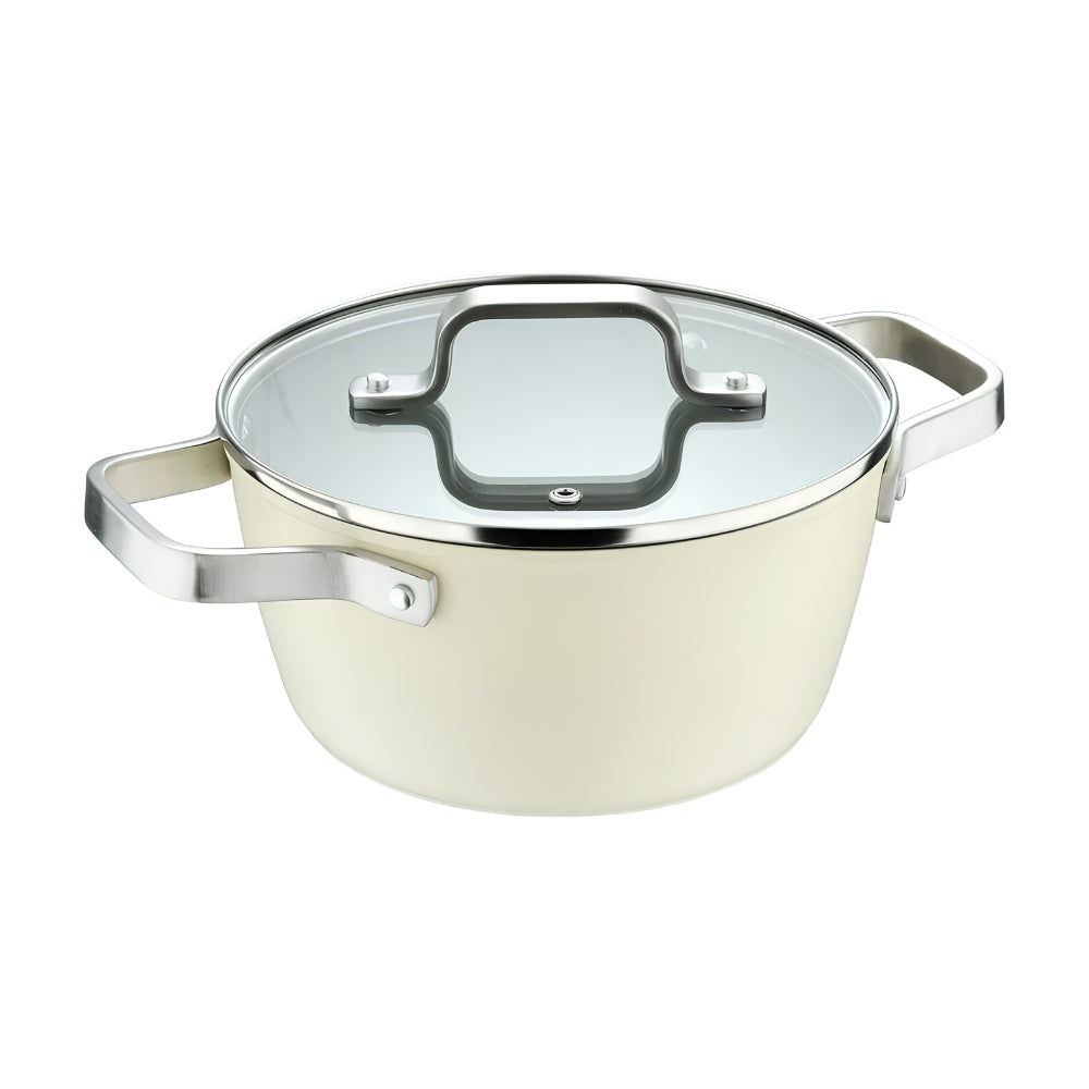 OLLA C/TAPA ALUMINIO FORJADO RETRO 24 CM BERGNER