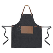 PECHERA NEGRA TELA/CUERO GRILLTECH