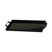PLANCHA C/ASAS ENLOZADA NEGRA 48 X 27 CM YUNQUE