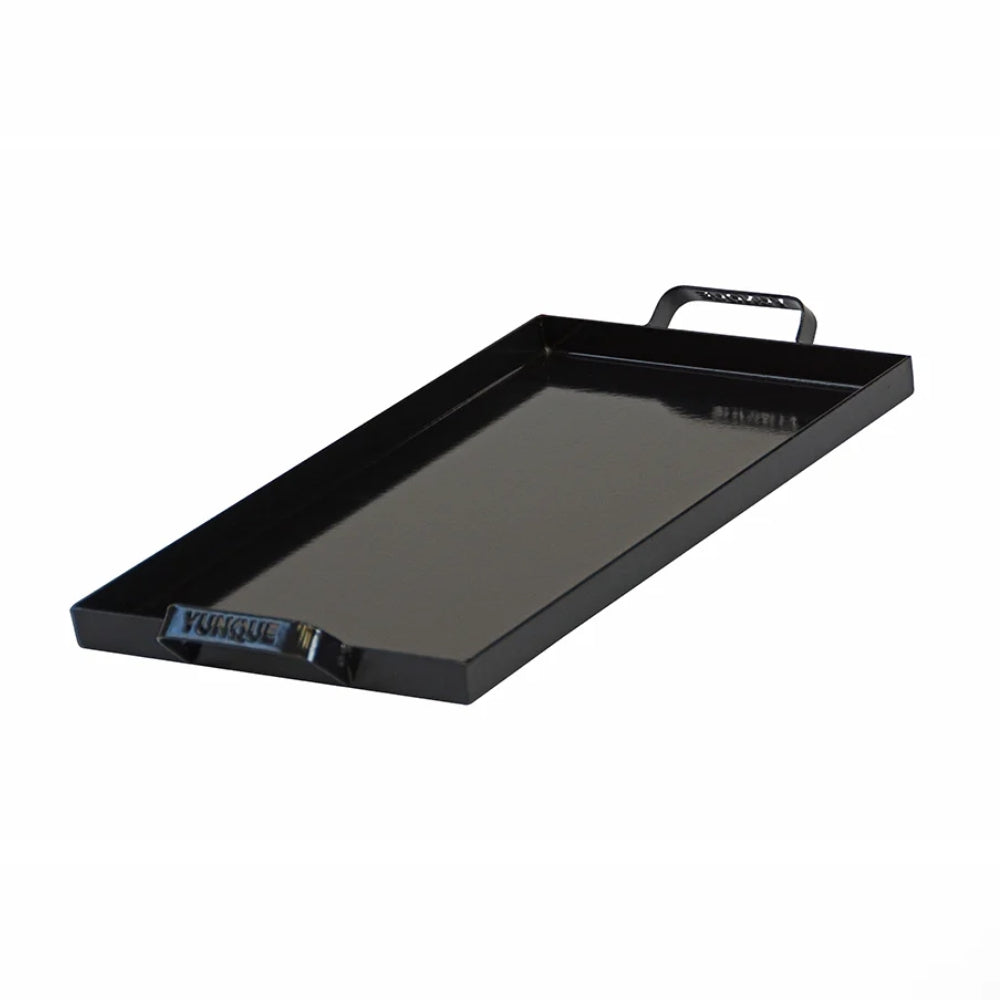 PLANCHA C/ASAS ENLOZADA NEGRA 48 X 27 CM YUNQUE