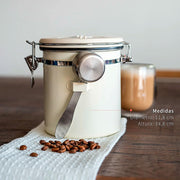 CONTENEDOR HERMETICO CAFÉ 1,5 LT ACERO INOX MILAN SIMPLIT