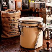 CONTENEDOR HERMETICO CAFÉ 1,5 LT ACERO INOX MILAN SIMPLIT