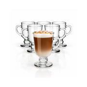 SET 6 TAZAS VIDRIO 120 ML MACCHIATO LA CREAM