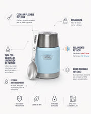 TERMO COMIDA ACERO INOX 470 ML ICON GLACIER THERMOS
