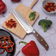 CUCHILLO SANTOKU FORJADO NORDEN 17.5 CM #1045 3 CLAVELES