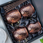 SET 4 JARRAS COBRE MOSCOW MULE SM