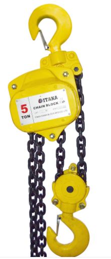 TECLE CADENA TOHO  5 TON X 5 MTS