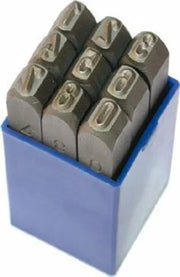 JUEGO NUMEROS DE GOLPE DELIUS 4 MM