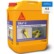 SIKA 2 BIDON DE 4.5 LITROS FRAGUADO RAPIDO
