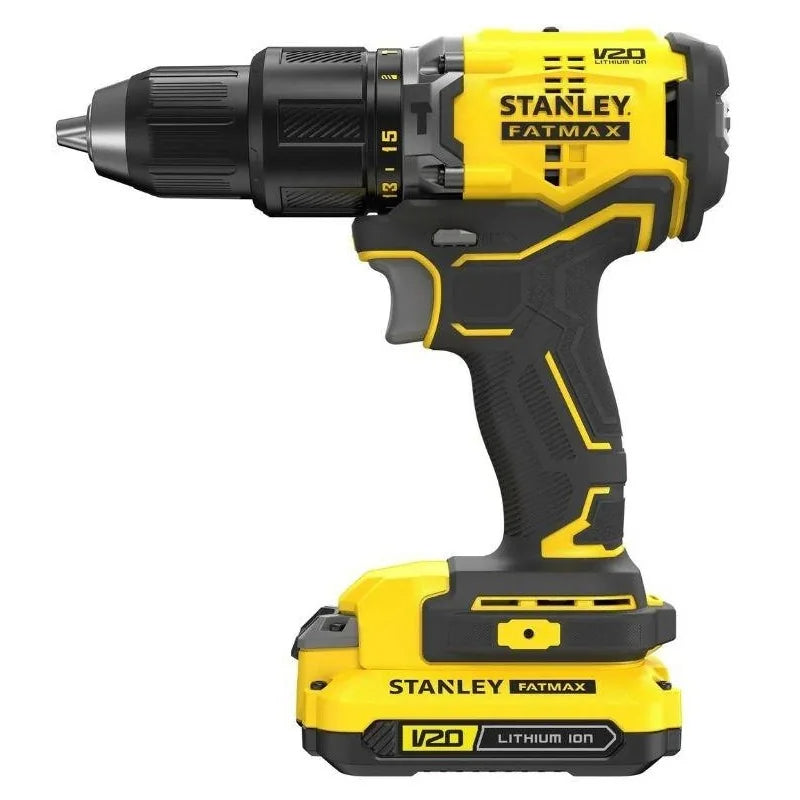 TALADRO PERCUTOR STANLEY 20V SBD715C2K-B2 OFERTA