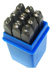 JUEGO NUMEROS DE GOLPE DELIUS 12 MM