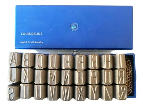 JUEGO LETRA DE GOLPE DELIUS 4 MM