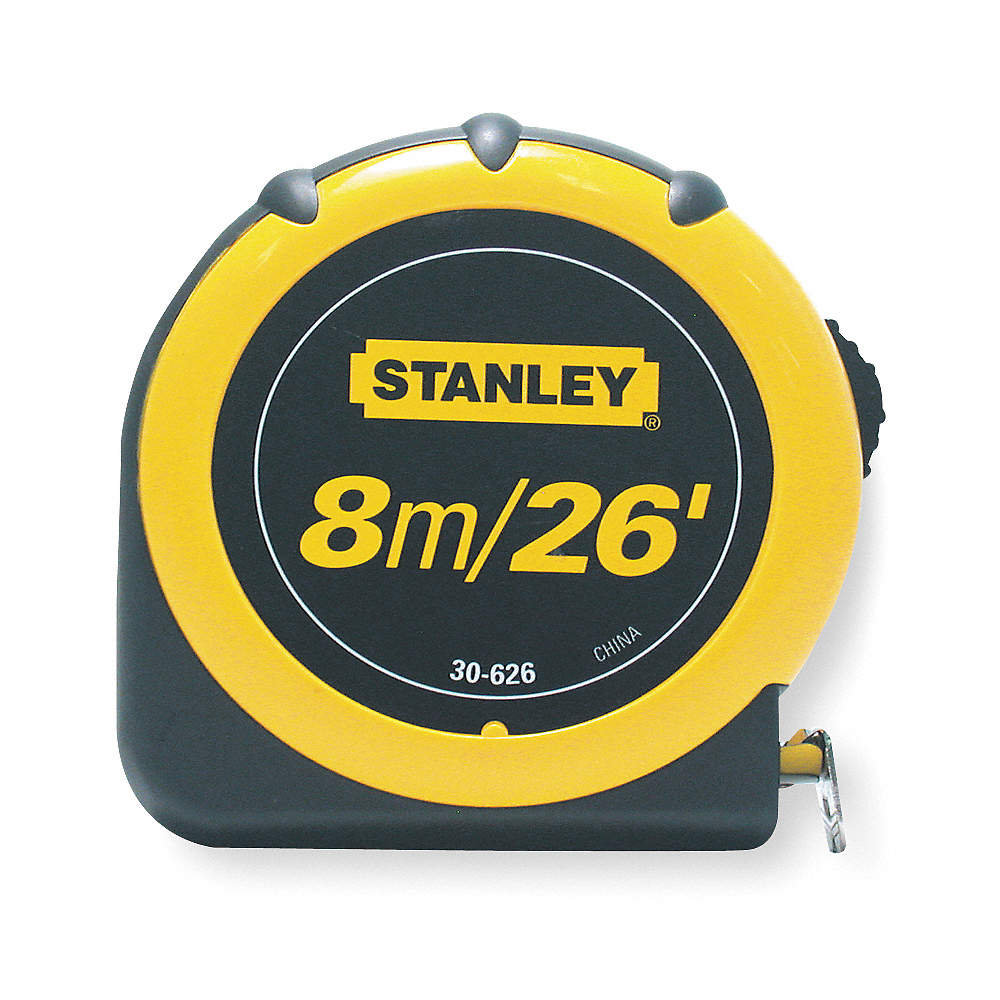 HUINCHA MEDIR STANLEY 8 MT 30-626 AMARILLA