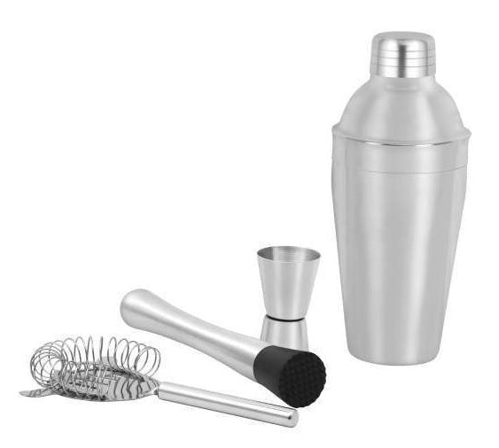 SET DE BAR COCTELERA ACERO 500 ML DAY