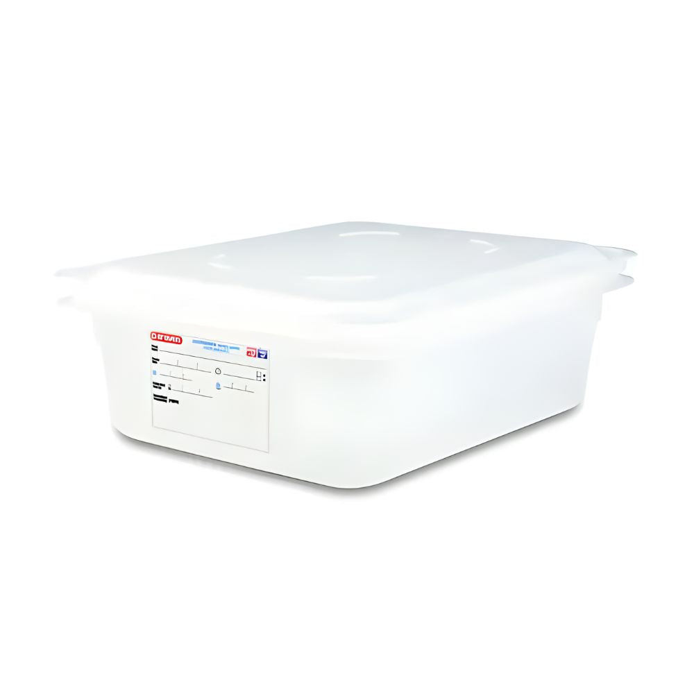 CUBETA C/TAPA GN 1/2 6 LT #9297 ARAVEN