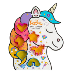 SET 6 MINI CORTA GALLETA UNICORNIO DECORA
