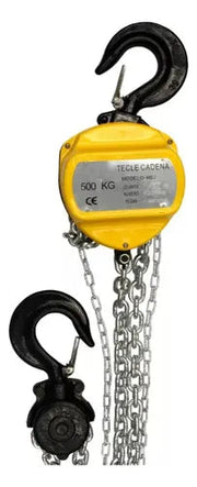 TECLE CADENA KRAFTER 0.5 TONS X 3 MTS HSZ