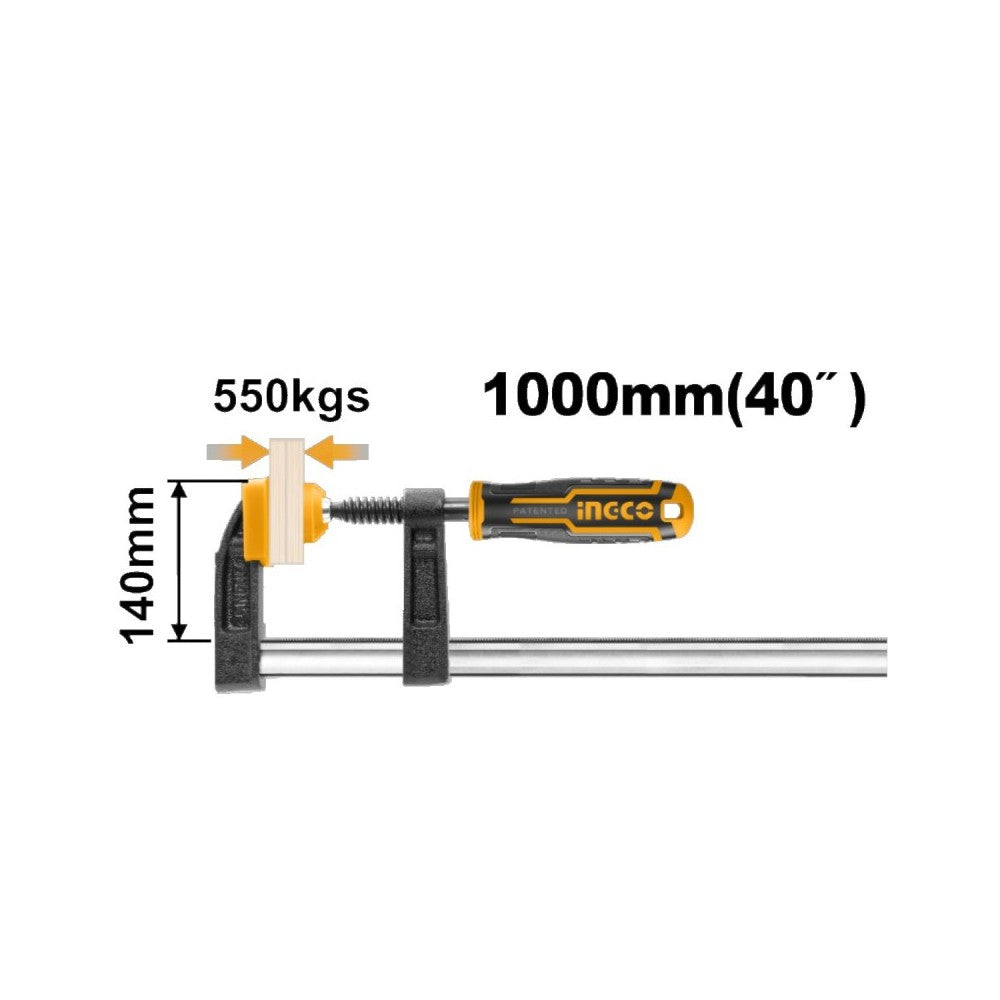 PRENSA CARP. INGCO 140 X 1000 HFC021404