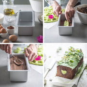 MOLDE RECTANGULAR ALUMINIO 25,4X10,2X7,5 H CM DECORA