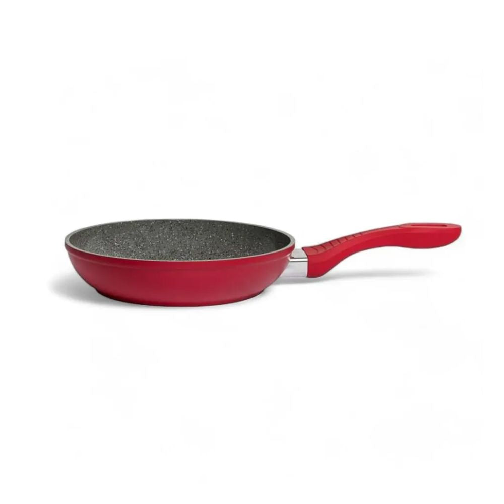 SARTEN 28 CM CERAMARBLE ROJO INDUCCION KW