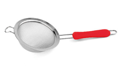 COLADOR INOX 17.5 CM MANGO SILICONA MEGA ILSA