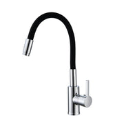 MONOMANDO COCINA FLEXIBLE DUSCHY 998-90 NEGRO BASIC