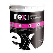 ADHESIVO DE MONTAJE REX GALON 3.8 KG.
