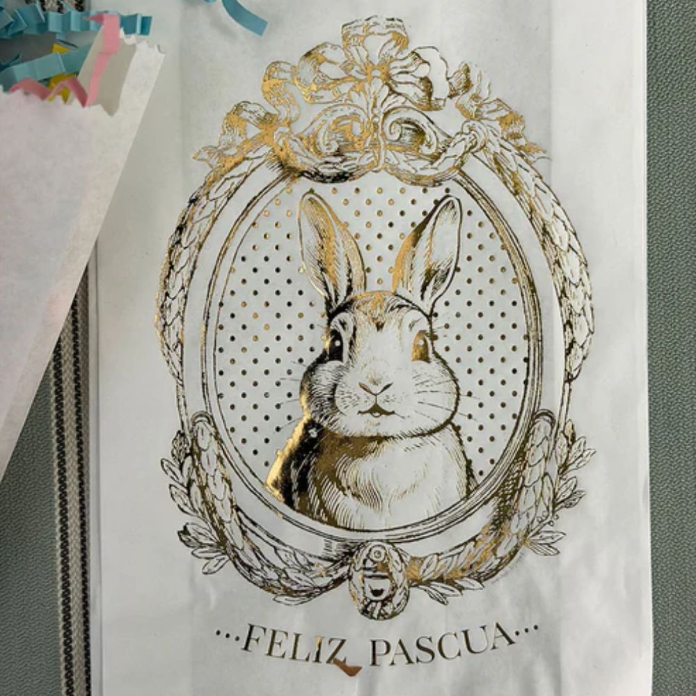 SET 15 BOLSAS PAPEL MARCO FOLIA PASCUA INDIGO DE PAPEL