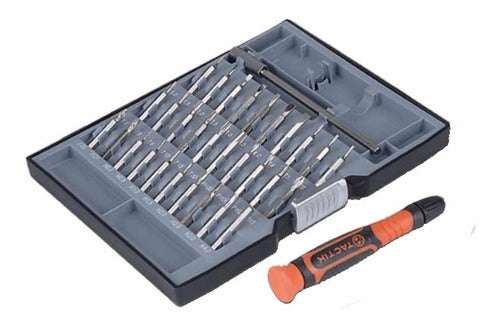 JUEGO ATORNILLADOR TACTIX 545532 32PZAS.