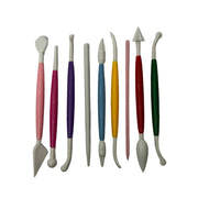 SET 9 ESTECAS PLASTICAS