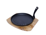 PLATO SERVIR FIERRO FUNDIDO REDONDO 22 CM