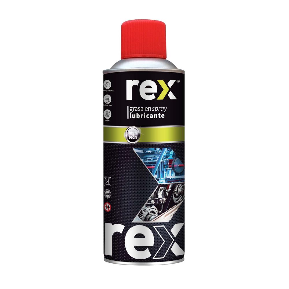 GRASA EN SPRAY LUBRICANTE REX  450 ML