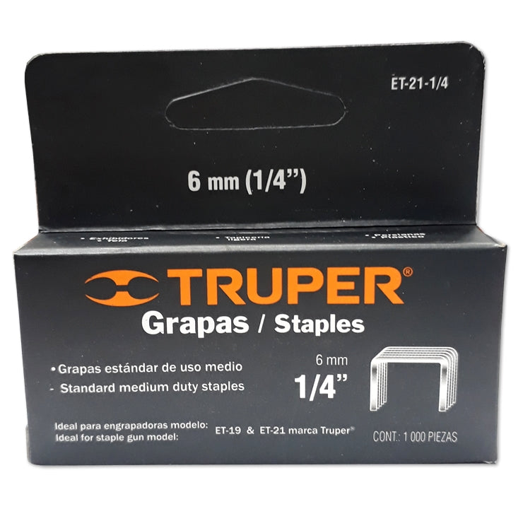 CORCHETE TRUPER 1/4" #17970 PARA ET-19 ET-21