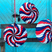 SET 3 GLOBOS TRICOLOR DE PAPEL