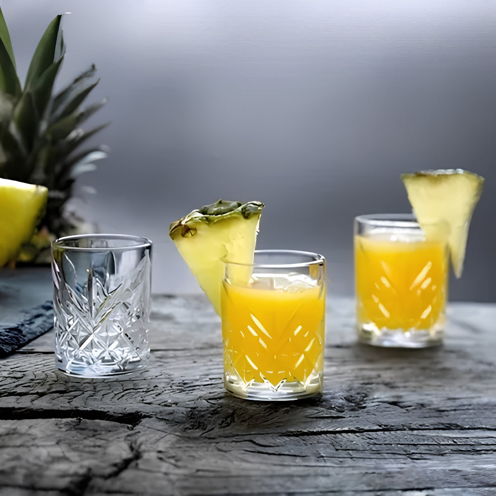 SET 4 VASOS SHOT 60 CC TIMELESS PASABAHCE