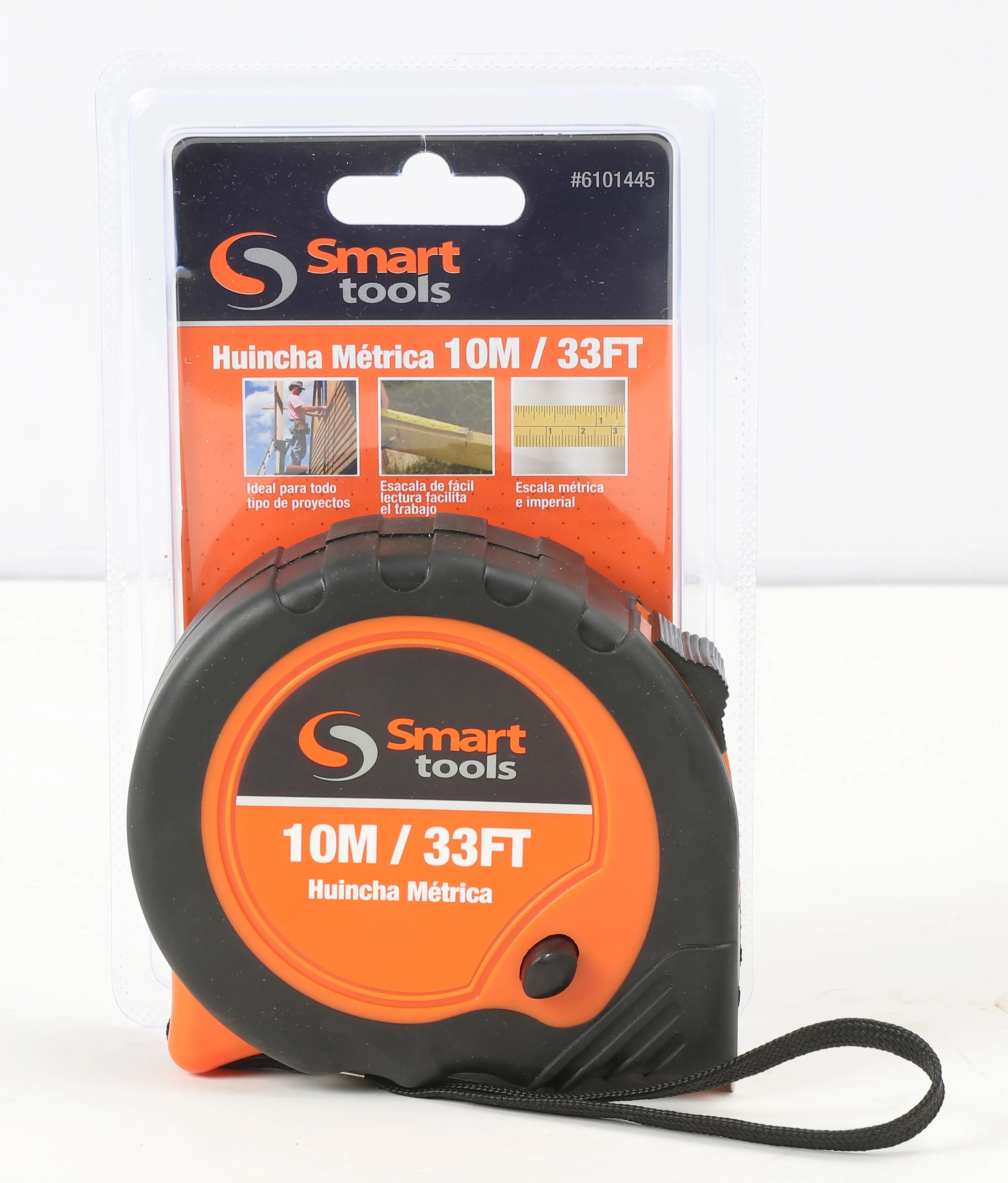 HUINCHA MEDIR SMART TOOLS 10 MTS #6101445